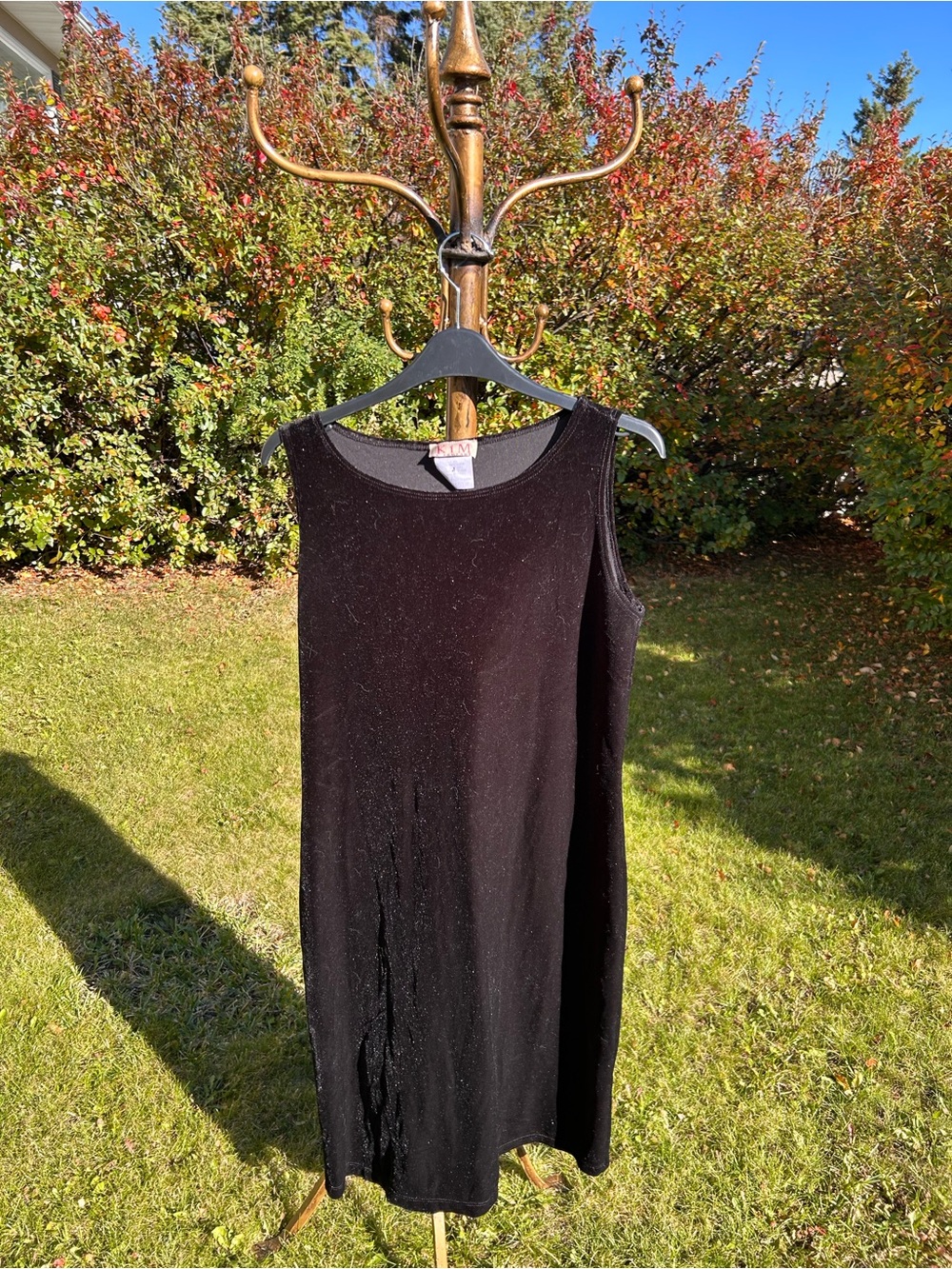 Black Velvet Dress